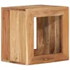 Image de Tabouret 40x30x40 Cm Bois D'acacia Solide Vidaxl