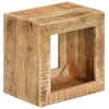 Image de Tabouret 40x30x40 Cm Bois De Manguier Solide Vidaxl
