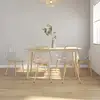 Image de Chaises À Manger Lot De 6 Transparent Pet Vidaxl