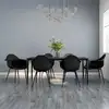 Image de Chaises À Manger Lot De 6 Noir Pp Vidaxl