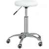 Image de Chaise De Salle À Manger Blanc Similicuir Vidaxl