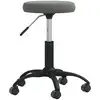 Image de Chaise De Salle À Manger Gris Foncé Velours Vidaxl