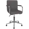 Image de Chaise Pivotante De Salle À Manger Taupe Tissu Vidaxl