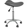 Image de Chaise De Bureau Gris Similicuir Vidaxl
