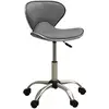 Image de Chaise De Bureau Gris Similicuir Vidaxl