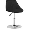 Image de Tabouret De Bar Noir Similicuir Vidaxl