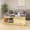 Image de Table Basse 110x50x33,5 Cm Bois De Sapin Massif Vidaxl