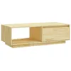 Image de Table Basse 110x50x33,5 Cm Bois De Pin Massif Vidaxl