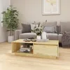 Image de vidaXL Table basse 110x50x335 cm bois de pin massif 809882
