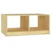 Image de Vidaxl table basse 75x50x33,5 cm bois de pin massif