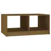 Image de Vidaxl table basse marron miel 75x50x33,5 cm bois de pin massif