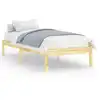 Image de Cadre De Lit Sans Matelas Bois Massif Vidaxl