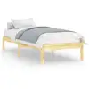 Image de Vidaxl cadre de lit sans matelas bois massif