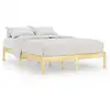 Image de Vidaxl cadre de lit sans matelas bois massif 120x200 cm