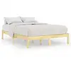 Image de Vidaxl cadre de lit sans matelas bois massif