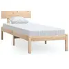 Image de Cadre De Lit Sans Matelas Bois Massif 90x200 Cm Vidaxl