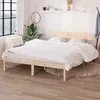 Image de Cadre De Lit Sans Matelas Bois De Pin Massif Vidaxl
