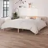 Image de Cadre De Lit Sans Matelas Bois Massif 200x200 Cm Vidaxl