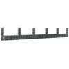 Image de vidaXL Panier de Gabion en Forme de U avec 6 Poteaux Mur de Soutènement Barrière de Jardin Patio Projets de Jardinage 151279