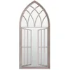 Image de Miroir De Jardin Sable 100x45cm Fer Pour Utilisation Extérieure Vidaxl
