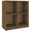 Image de Vidaxl buffet marron miel 70x33x76 cm bois massif de pin
