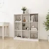 Image de vidaXL Bibliothèque/Séparateur de pièce 104x335x110 cm pin massif 809973