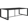 Image de Table À Dîner D'extérieur Anthracite 120x60x66 Cm Aluminium Vidaxl