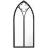 Image de Miroir Noir 70x30 Cm Fer Pour Utilisation À L'intérieur Vidaxl