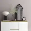 Image de Miroir Noir 70x30 Cm Fer Pour Utilisation À L'intérieur Vidaxl