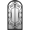 Image de Miroir Noir 70x30 Cm Fer Pour Utilisation À L'intérieur Vidaxl