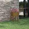 Image de vidaXL Jardinière dextérieur Marron miel 40x40x70 cm Pin massif