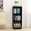 Image de Bibliothèque/séparateur De Pièce Noir 40x35x103 Cm Pin Massif Vidaxl