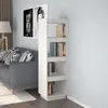 Image de vidaXL Bibliothèque/Séparateur de pièce Blanc 40x35x135 cm Pin massif 810850