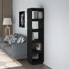 Image de Bibliothèque/séparateur De Pièce Noir 40x35x167 Cm Pin Solide Vidaxl