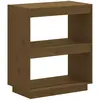 Image de Bibliothèque Marron Miel 60x35x71 Cm Bois De Pin Massif Vidaxl