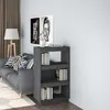 Image de Bibliothèque/séparateur De Pièce Gris 60x35x103 Cm Pin Massif Vidaxl