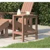 Image de Table De Jardin Adirondack Marron 38x38x46 Cm Pehd Vidaxl