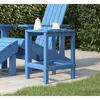 Image de Table De Jardin Adirondack Bleu Marine 38x38x46 Cm Pehd Vidaxl