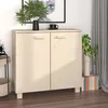 Image de Buffet Hamar Marron Miel 85x35x80 Cm Bois Massif De Pin Vidaxl