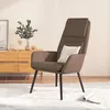 Image de Chaise De Relaxation Taupe Tissu Vidaxl