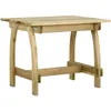 Image de Table De Jardin 110x74x75 Cm Bois De Pin Imprégné Vidaxl