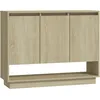 Image de Buffet Chêne Sonoma 97x31x75 Cm Bois D'ingénierie Vidaxl