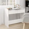 Image de vidaXL Table console Blanc 89 × 41 × 76.5 cm Acier