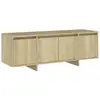 Image de Vidaxl meuble tv chêne sonoma 120x30x40,5 cm bois d'ingénierie