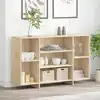 Image de Buffet Chêne Sonoma 120x30x75 Cm Bois D'ingénierie Vidaxl