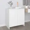 Image de Buffet Blanc 70x41x75 Cm Bois D'ingénierie Vidaxl