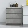 Image de Buffet Gris Béton 70x41x75 Cm Bois D'ingénierie Vidaxl