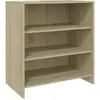 Image de Buffet Chêne Sonoma 70x40,5x75 Cm Bois D'ingénierie Vidaxl