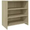 Image de Vidaxl buffet chêne sonoma 70x40,5x75 cm bois d'ingénierie