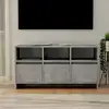 Image de Meuble Tv Gris Béton 102x37,5x52,5 Cm Bois D'ingénierie Vidaxl